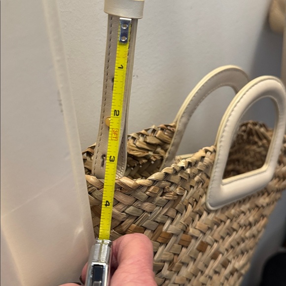 Madewell Mini Bucket Crossbody Bag in Handwoven Straw - Picture 12 of 12